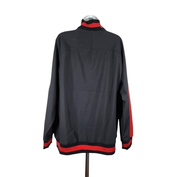 HOLLOWAY SNAP FRONT VARSITY NYLON JACKET - Picture 2 of 10